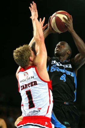 Leaving NZ: Breakers import Cedric Jackson won't be returning to the club for the 2013-14 season.