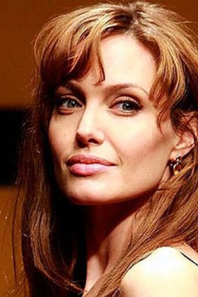 Acting now... Angelina Jolie.