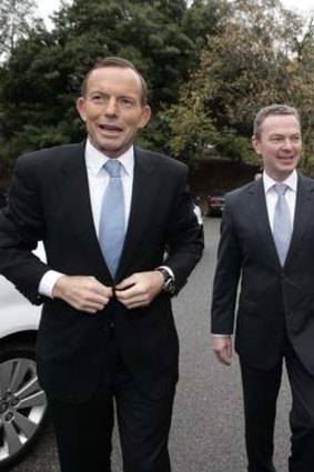 Tony Abbott and Christopher Pyne promised a ''unity ticket'' on education funding during the election campaign.