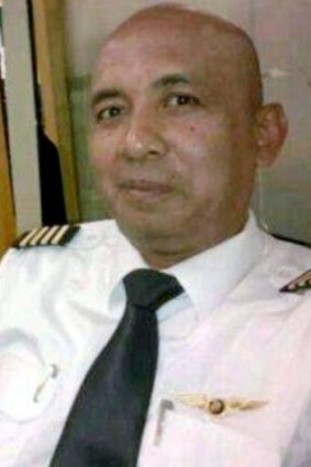 The captain of Malaysia Airlines flight MH370, Zaharie Ahmad Shah.