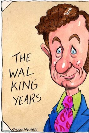 Wal King . . . has had a bit of a pay rise since joining Leighton in 1968.