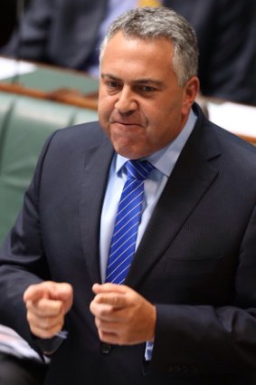 Treasurer Joe Hockey: Approached former prime minister and Australia's longest serving treasurer.