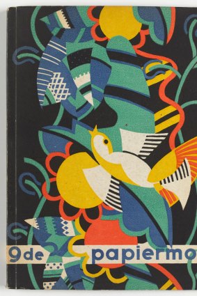 Striking illustrations feature in the 1933 Dutch graphics magazine <i>De Papier Molen (The Paper Mill)</I>.