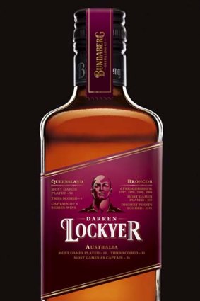 Make mine a Locky &#8230; Darren Lockyer has been immortalised in a new batch of Bundaberg Rum.