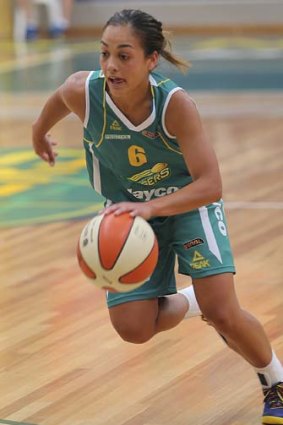 Exceptional: Dandenong star Leilani Mitchell is an MVP contender.