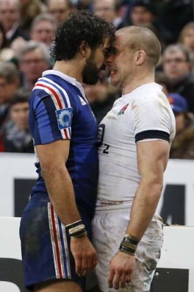 Yoann Huget and Mike Brown.