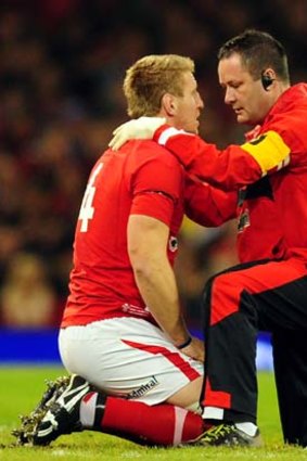 "What Hore did [to  has got no place on a rugby field as far as I'm concerned, it was an absolute disgrace" ... Wales attack coach Rob Howley on Andrew Hore's attack on Bradley Davies.