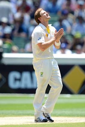 What should I do now? A luckless Shane Watson.
