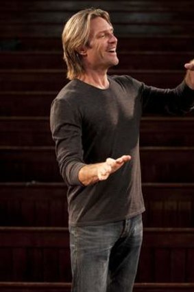 US composer-conductor Eric Whitacre.