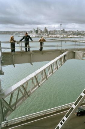 Auckland Harbour Bridge.