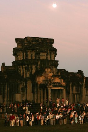 Drawcard ... Angkor Wat's popularity continues to grow.
