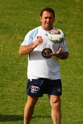 Ricky Stuart can see that the door to Origin glory is slightly ajar.