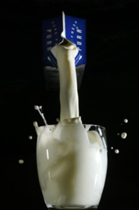 Fat fighter ... milk may be the new diet secret.