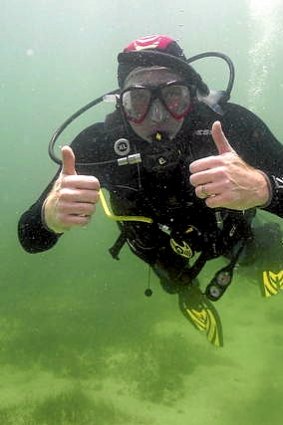 Scuba diving is a great way to get away from the pressures of work.