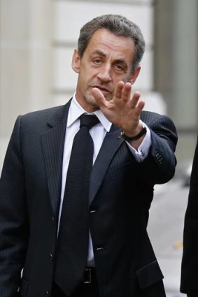 Peacemaker &#8230; Nicolas Sarkozy.