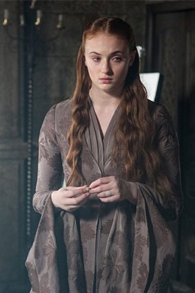 Convincing performance: Sansa Stark gets badass.