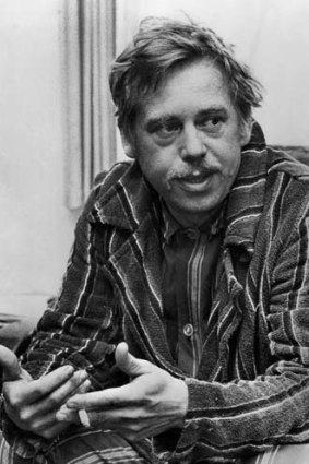 Lifelong struggle ... Havel in 1978.
