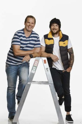 Brad and Dale of <i>The Block</i>.