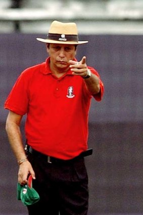 Umpire Nadir Shah is one of the six non-ICC sanctioned umpires accused of taking bribes.