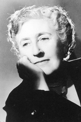 Crime queen: Agatha Christie.