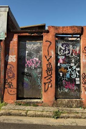 Vandalism: Graffiti on the streets of Newtown, Sydney.