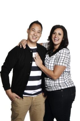 Heroes: The Block Glasshouse contestants Chris and Jenna from Campbelltown.