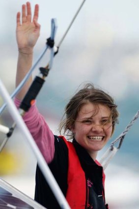 Jessica Watson ... sailed solo around the world.