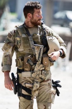 Bradley Cooper in <i>American Sniper</i>.