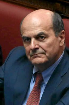 Pier Luigi Bersani: Fruitless pursuit.