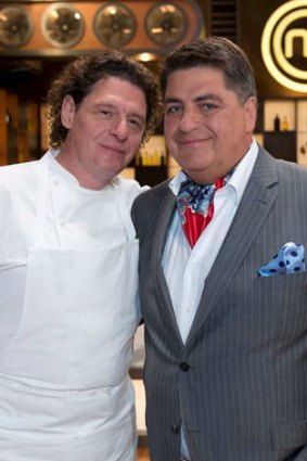 Marco Pierre White is both compelling and utterly loveable (left).