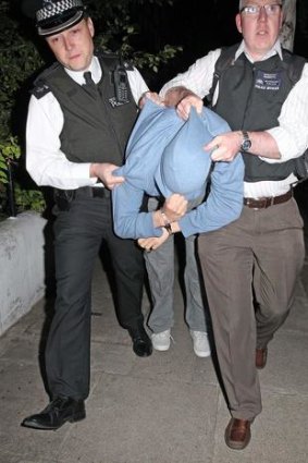 A London burglary suspect is arrested.