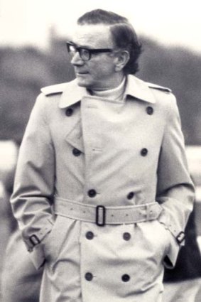 Leader in his field&#8230; renowned Randwick equine vet Percy Sykes in 1974.