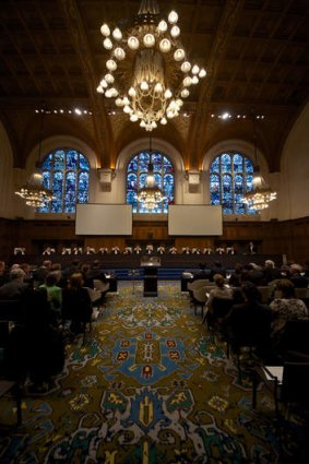 Inside The Hague: The International Court of Justice.