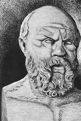 Socrates: by his own admission, a "midwife" for truth and understanding.