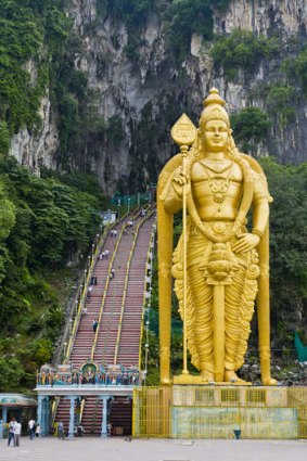 Statue of Lord Murugan, Batu Caves.