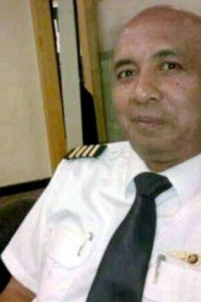 Rumoured marital troubles: The captain of Malaysia Airlines flight MH370, Zaharie Ahmad Shah.