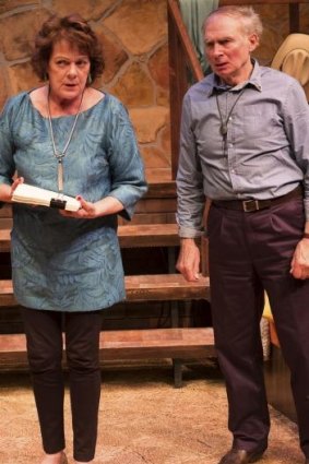 Great lines: Deborah Kennedy and Ken Shorter are part of the exemplary cast playing characters you can't help but inwardly cheer. 