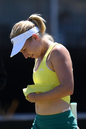 Daria Gavrilova was no match for the 15-year-old from Ukraine.