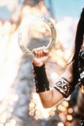 Boss: Lucy Lawless was physically imposing as Xena.