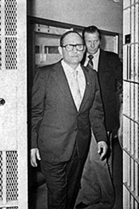 Bernard Barker ... jailed Watergate robber who hid under a desk.