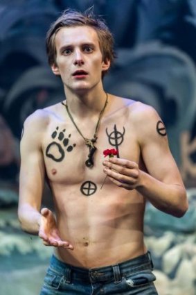 Coenen as Puck in <i>A Midsummer Night's Dream</i>.