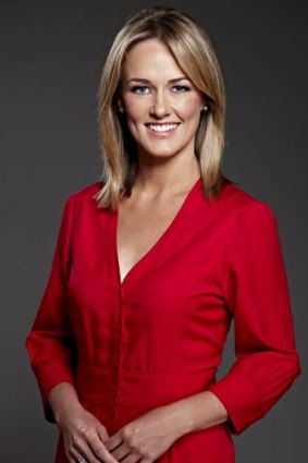 Channel Nine's Alicia Loxley.