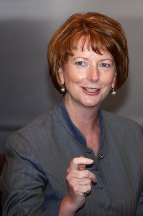 What did you say? ... Julia Gillard.