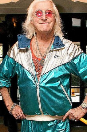 The late Jimmy Savile: British police said he hid behind his fame to assault girls, boys and adult women.