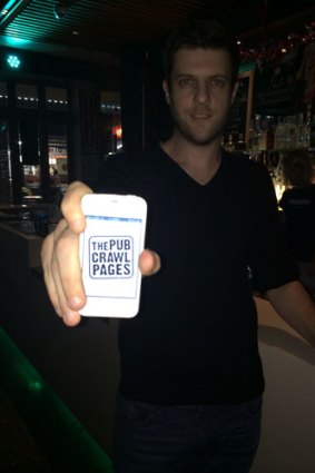 Adrian Bauk: creator of The Pub Crawl Pages app