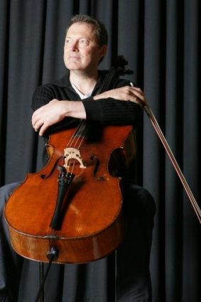 Cellist Howard Penny of the Australian National Academy of Music.