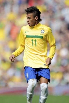 Neymar ... the Brazilian superstar could help the South Americans win gold for the first time.