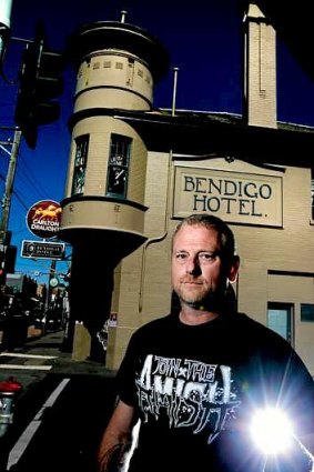Bendigo Hotel licensee Guy Palermo says the pub depends on live music to survive.