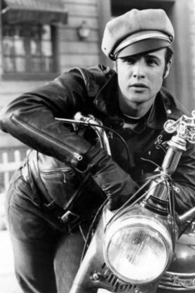 Male perspectives &#8230; Marlon Brando redefined masculinity in <i>The Wild One</i>.