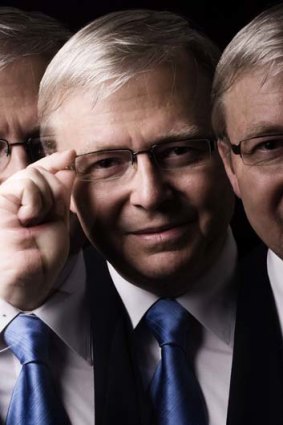 An embarrassing video showing footage of Kevin Rudd swearing could actually work in his favour, says Peter Hartcher.
